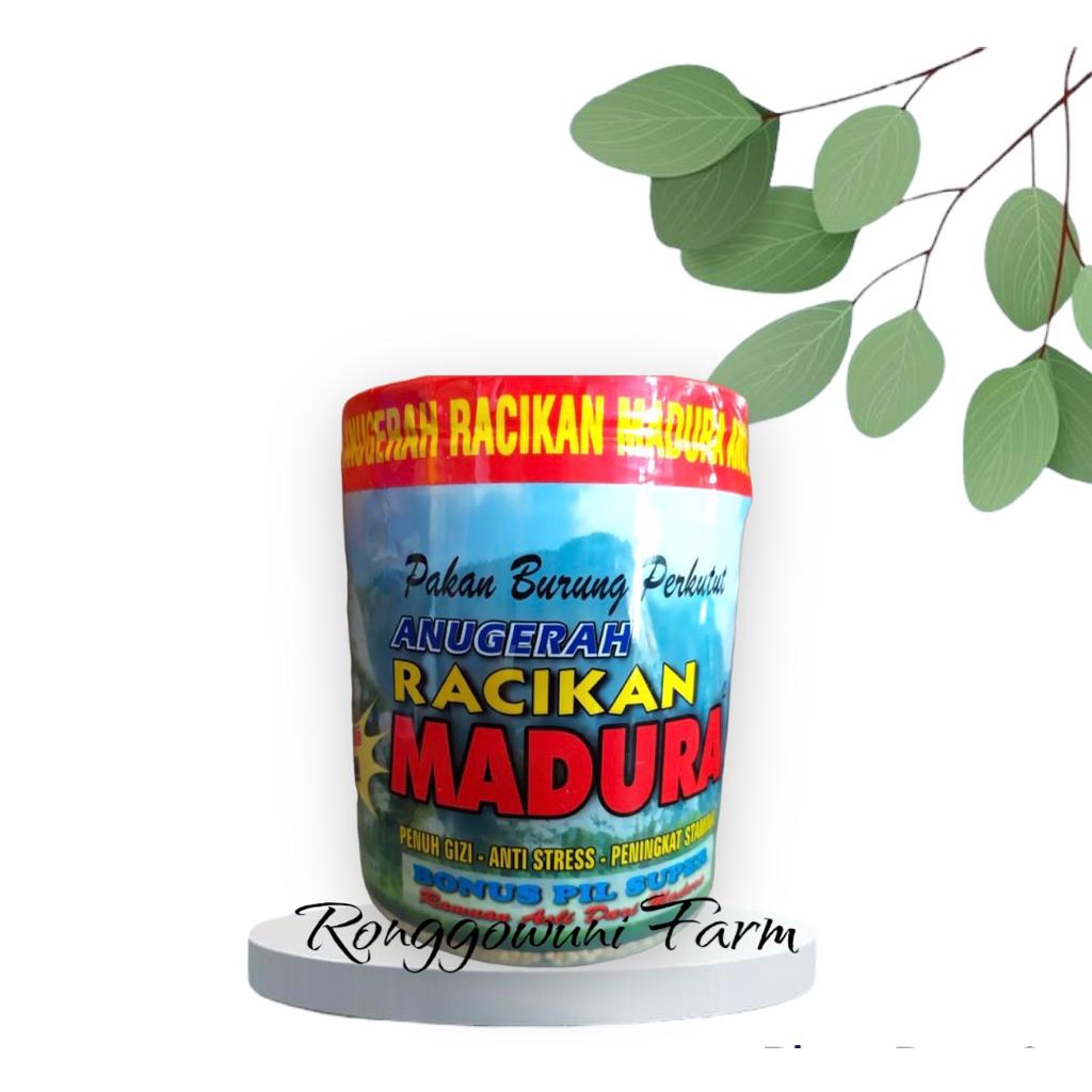 PAKAN PERKUTUT RACIKAN MADURA