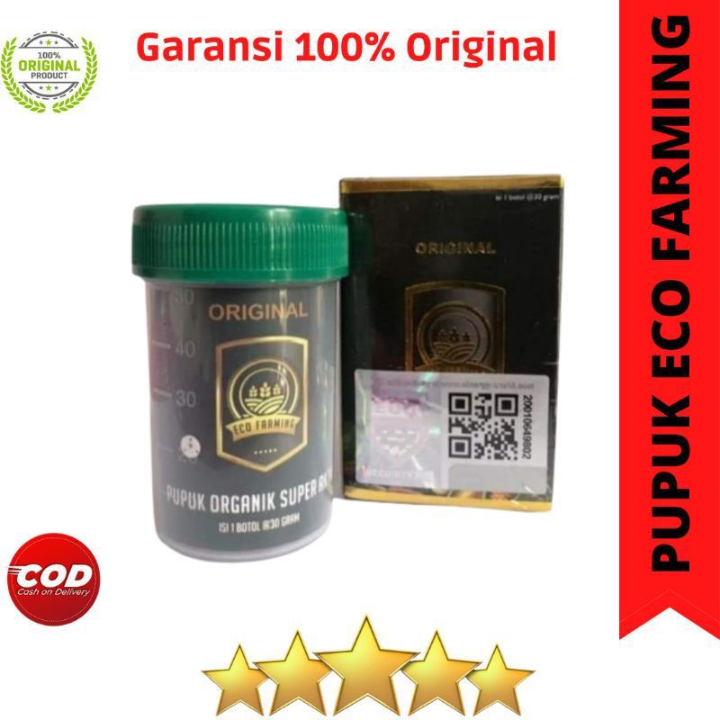 pupuk organik eco farming 100% original