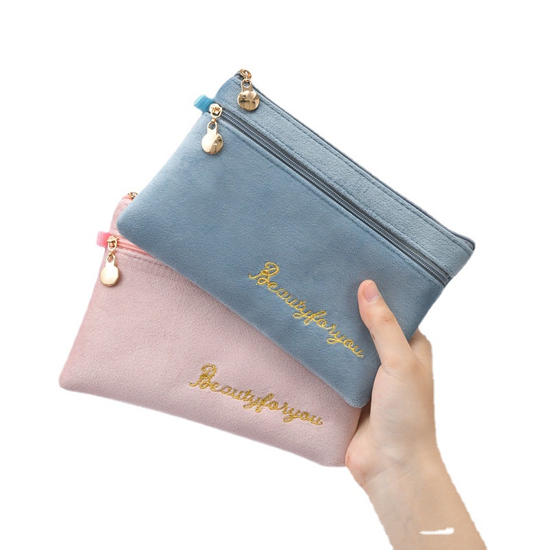 Simply Craft ID - Pouch Dompet Make Up Kawai Pouch Resleting Tempat Alat tulis Pouch Makeup Skincare Travel Pouch Dompet Mini Pouch Mini