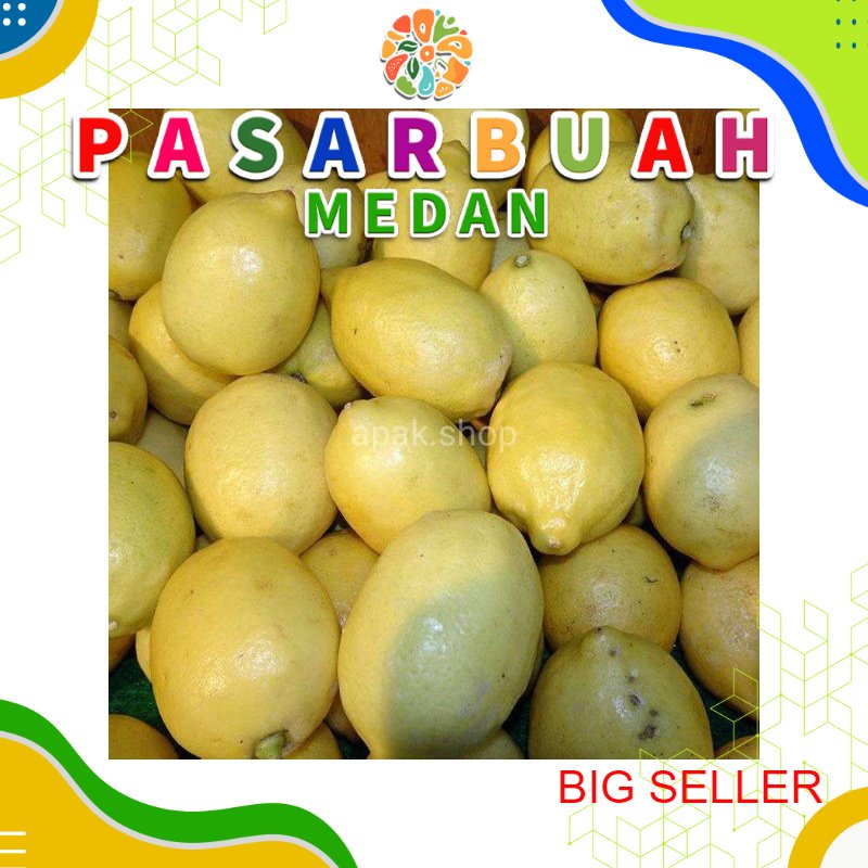 

Lemon Import 1 kg | PASAR BUAH MEDAN