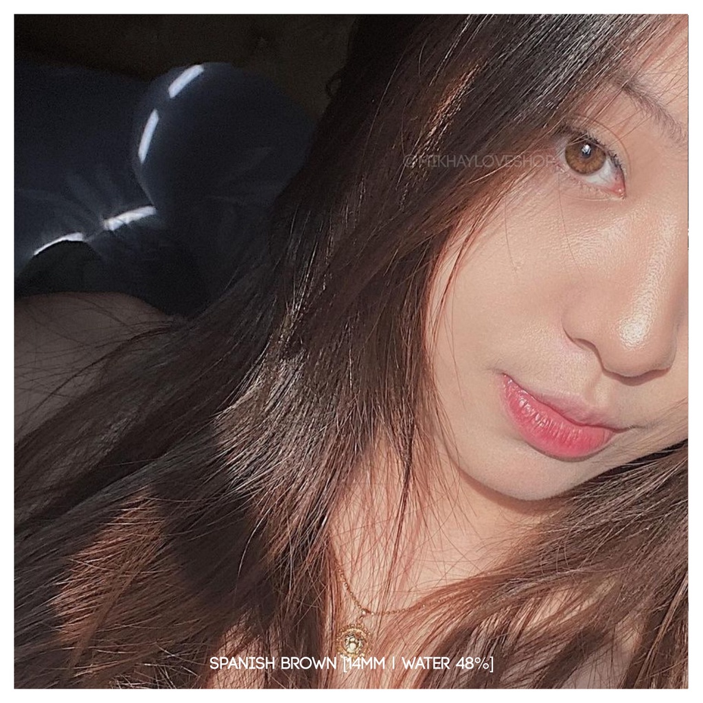 MIKHAYLOVESHOP Softlens Spanish Brown | EOS Princess