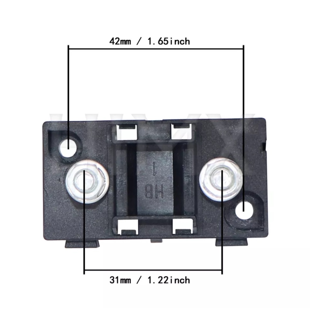 Holder + Fuse Mini ANL/ANS GOLD Plated Stud Car Fuses Stereo Audio