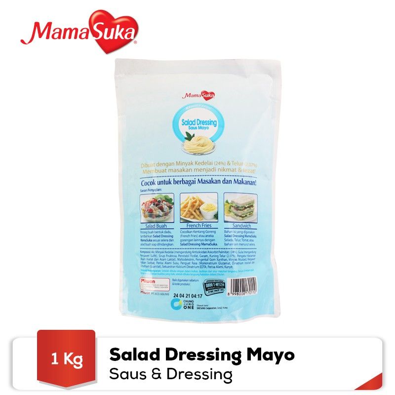 mama suka salad dressing mayo 1kg