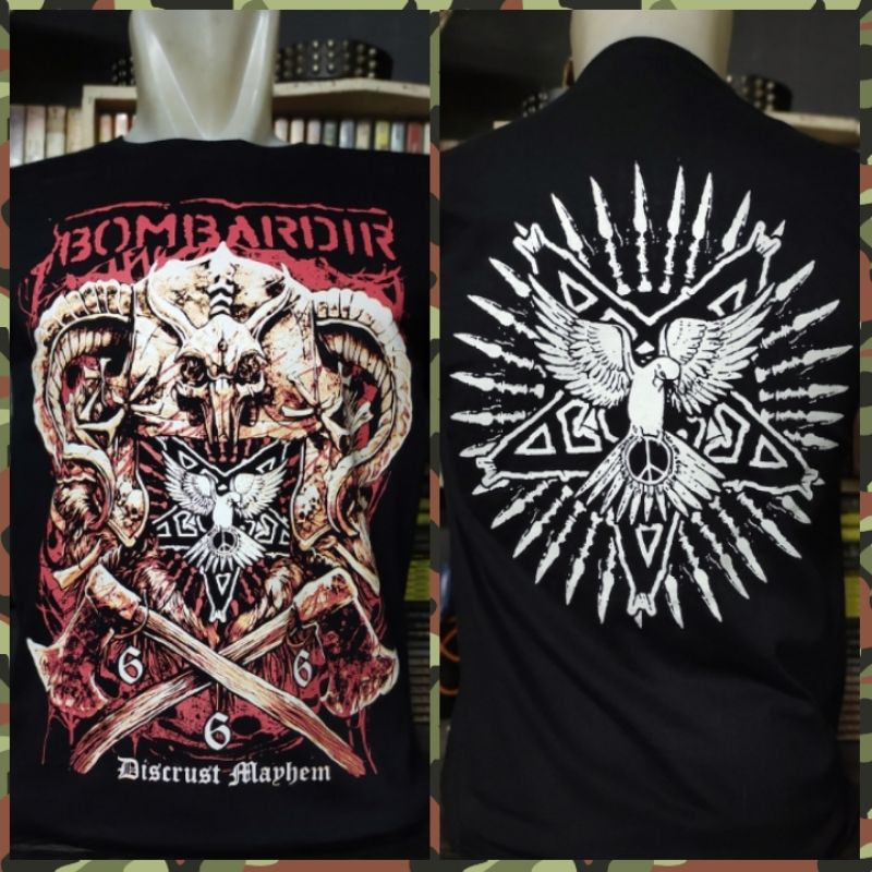 KAOS BAND PUNK BOMBARDIR discrush