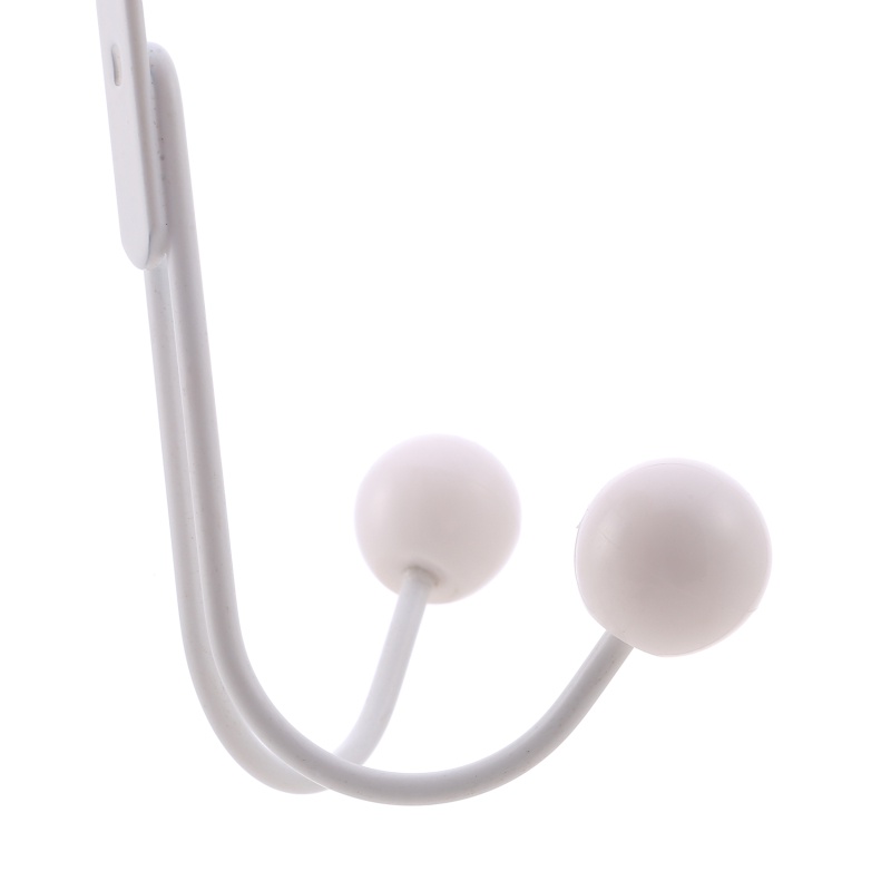 Di Atas Pintu Double Hanger Hooks Free Punching Untuk Gantungan Topi Tas Holder Dasi Syal
