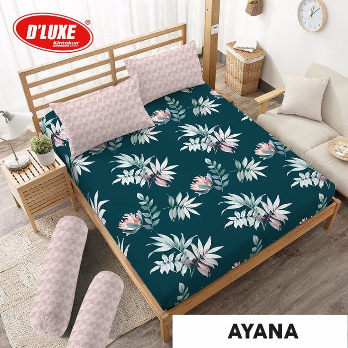 Sprei Extra King Kintakun Deluxe Ayana 200x200 cm - SPREI JUMBO {Property Off Liliy Grosir Sprei