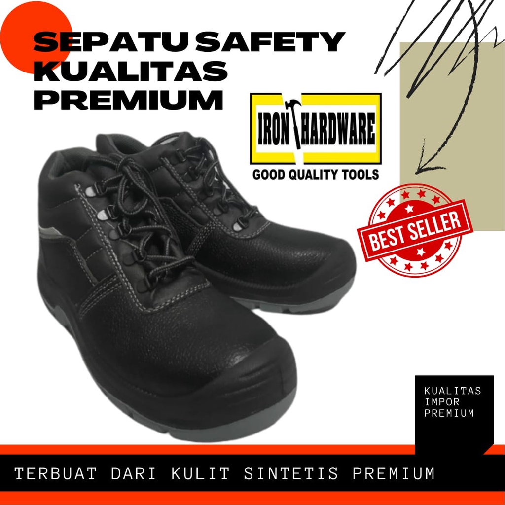 Sepatu Safety Shoes Middle Cut - sssmc 13