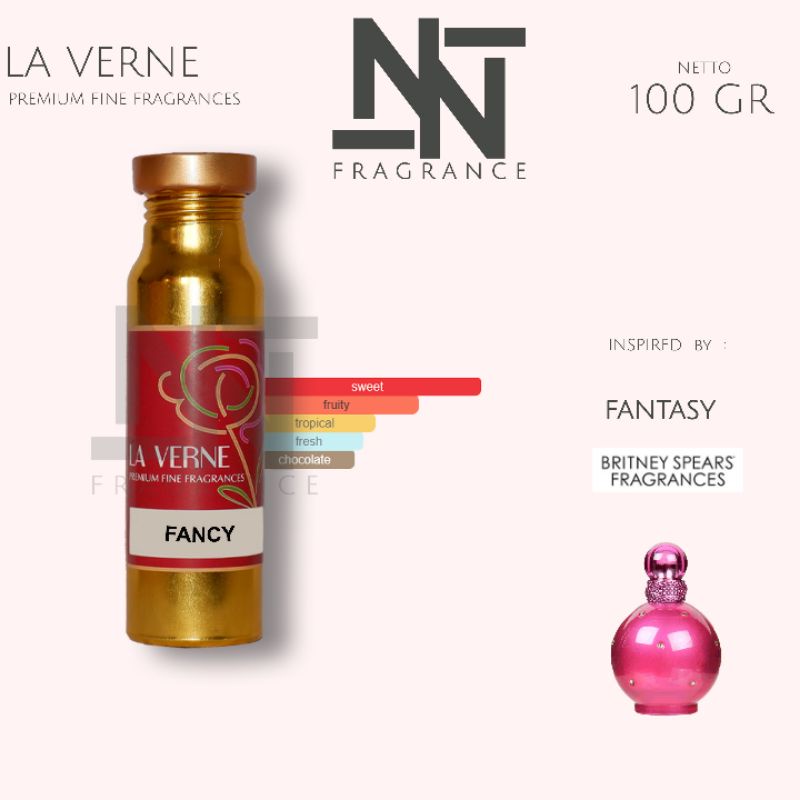 FANCY BY LA VERNE 100 GR | BIBIT PARFUM BRITNEY SPE4RS FANTASI