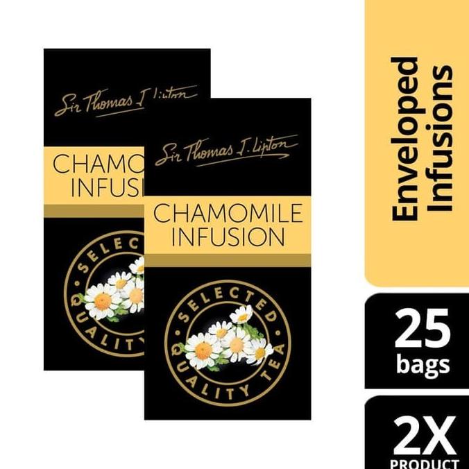 

Lipton Chamomile Infusion STL 25S Twin Pack