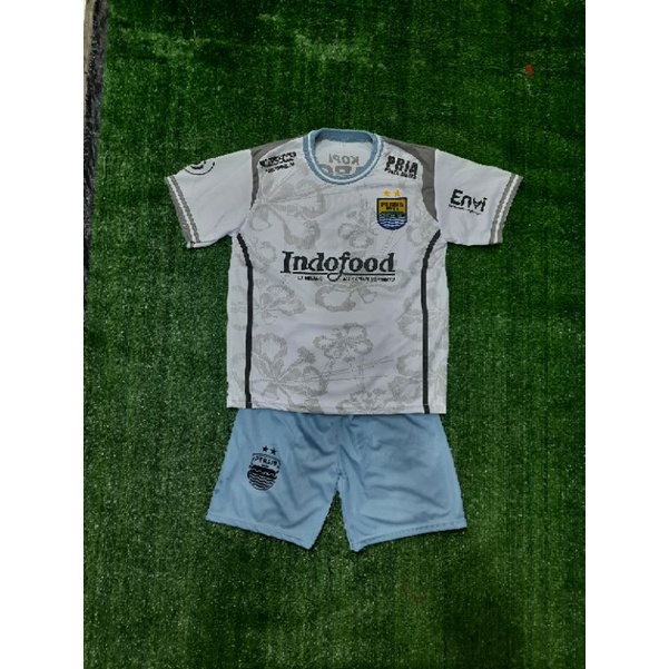 Jersey sepak bola tim PERSIB Bandung Putih MURAH