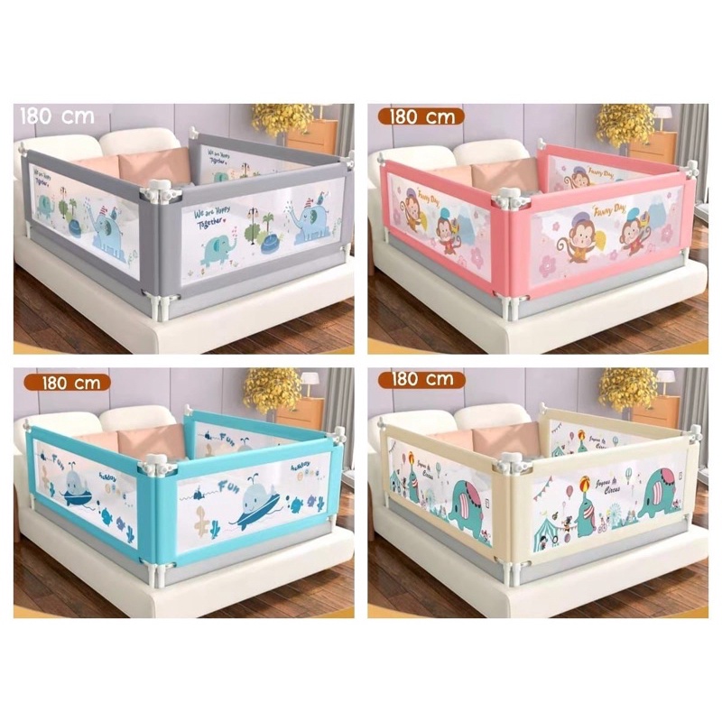 BED RAIL pengaman tempat tidur bayi dan anak | pengaman  kasur | pembatas kasur | pelindung kasur