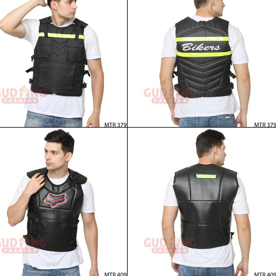 Langsung Dibeli Rompi Motor / Alas Dada / Pelindung Dada / Body Protector Bikers / Rompi Anti Angin - MTR (COMB)