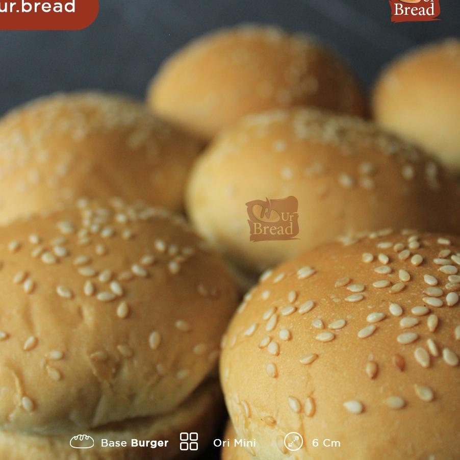 

Roti Burger Original 6cm isi 10 | Base Burger 6cm Original