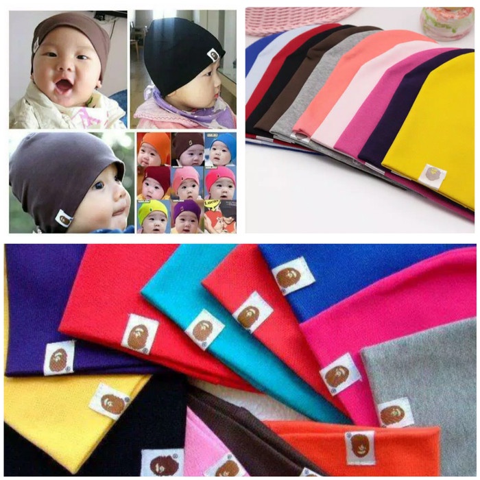 Topi Kupluk bayi unisex lucu / Topi Bayi / Kupluk Bayi