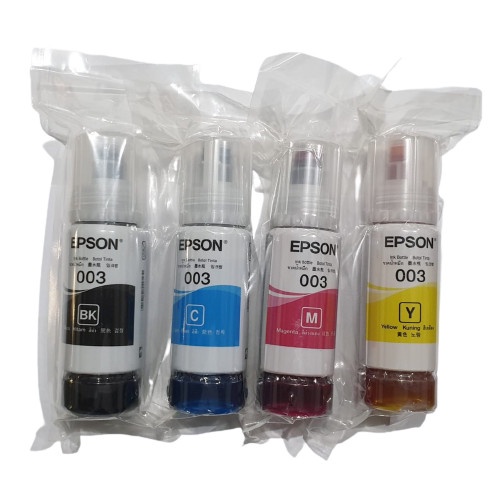 

Tinta Tinta Epson 003 Losepack Untuk Printer L3110 L3150L3210 L3250 L1210