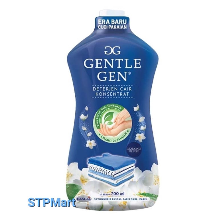 GENTLE GEN Deterjen Cair Konsentrat Morning Breeze 700 ml