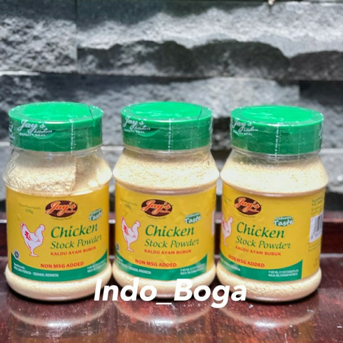 

jay's grill chicken stock powder 150 gram / kaldu ayam bubuk