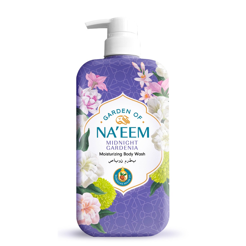Garden Of Na'eem Moisturizing Body Wash Pump - 480ml