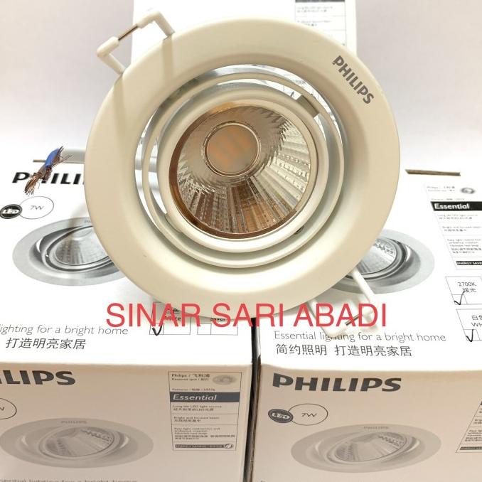 Downlight LED PHILIPS 7w 7 watt Pomeron 59776