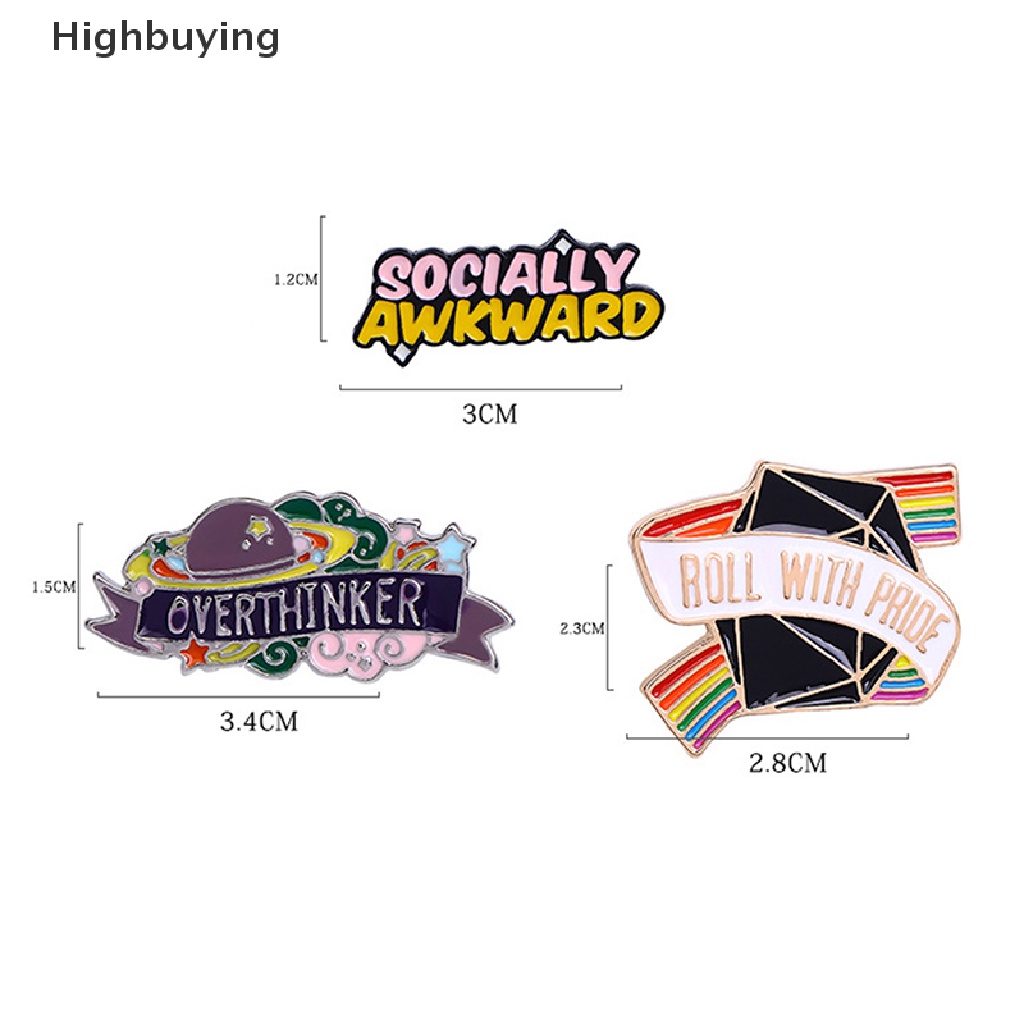 Hbid Kreatif Enamel Pin Kerah Lencana Pin Enamel Bros Lucu Fashion Perhiasan Alloy Aksesoris Pakaian Tetesan Minyak Bros Hadiah Glory