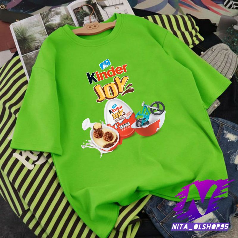 baju anak kaos anak gambar kinder joy