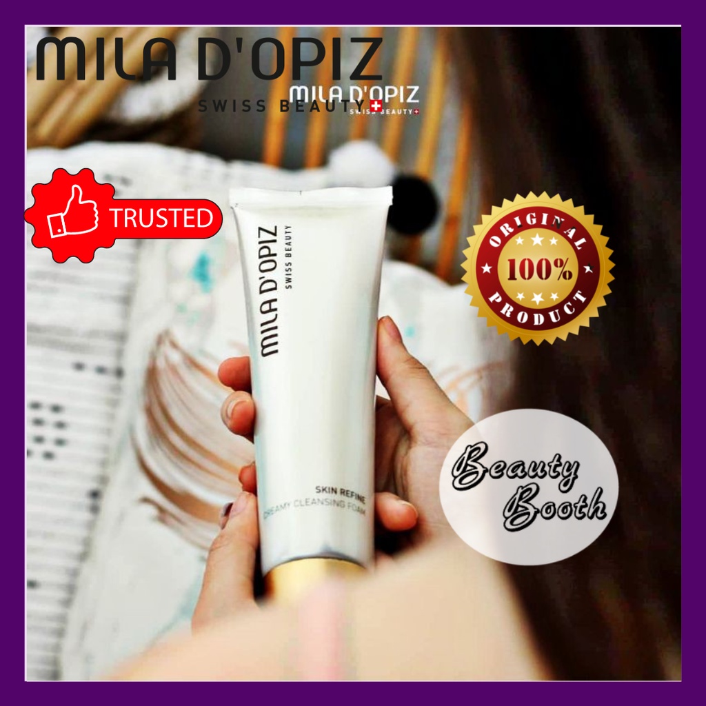 MILADOPIZ Skin Refine Creamy Cleansing Foam 125ml | Facial Wash Mila D'Opiz