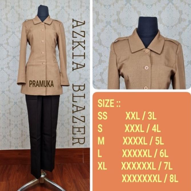 Sale Terbatas Setelan Blazer/ Blazer Azkia/ Blazer Pramuka