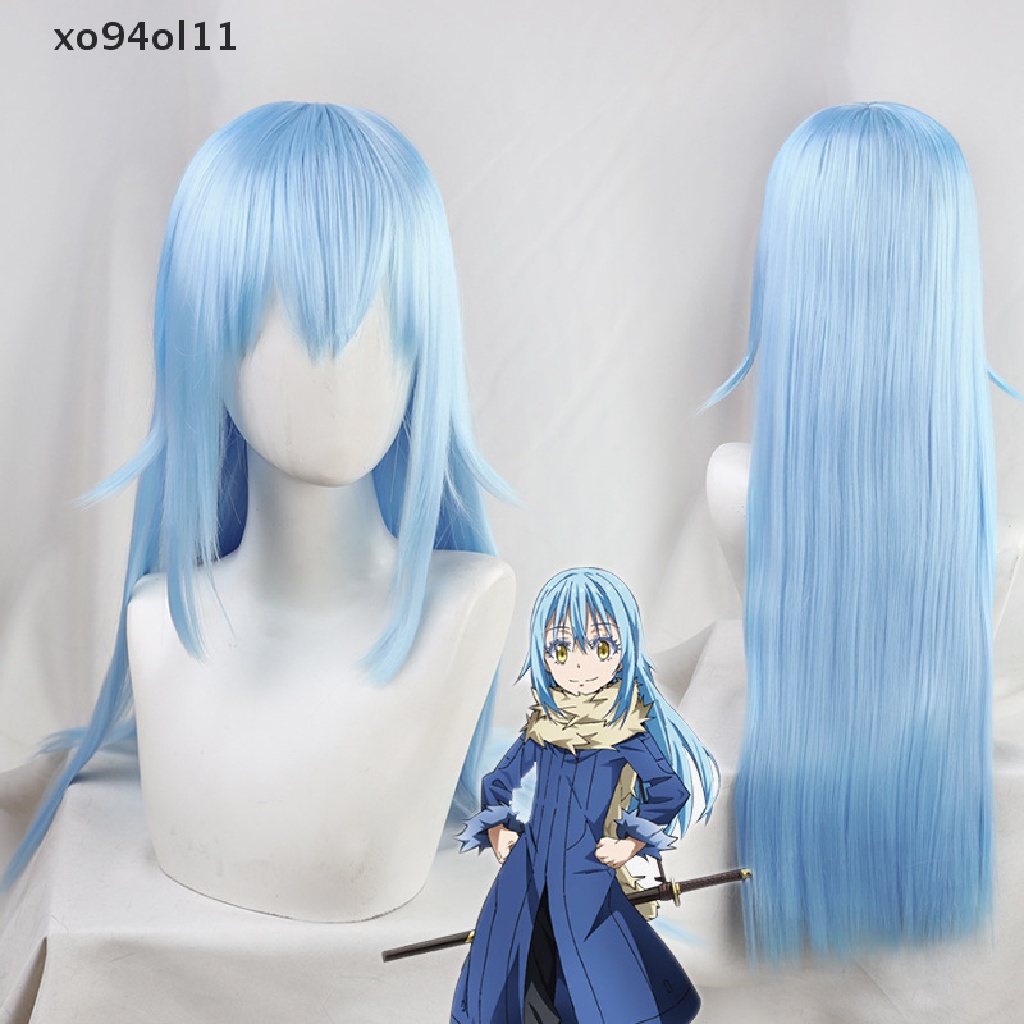 Xo Saat Itu Aku Bereinkarnasi Jadi Slime Cosplay Wig Rimuru Tempest Blue Wig OL