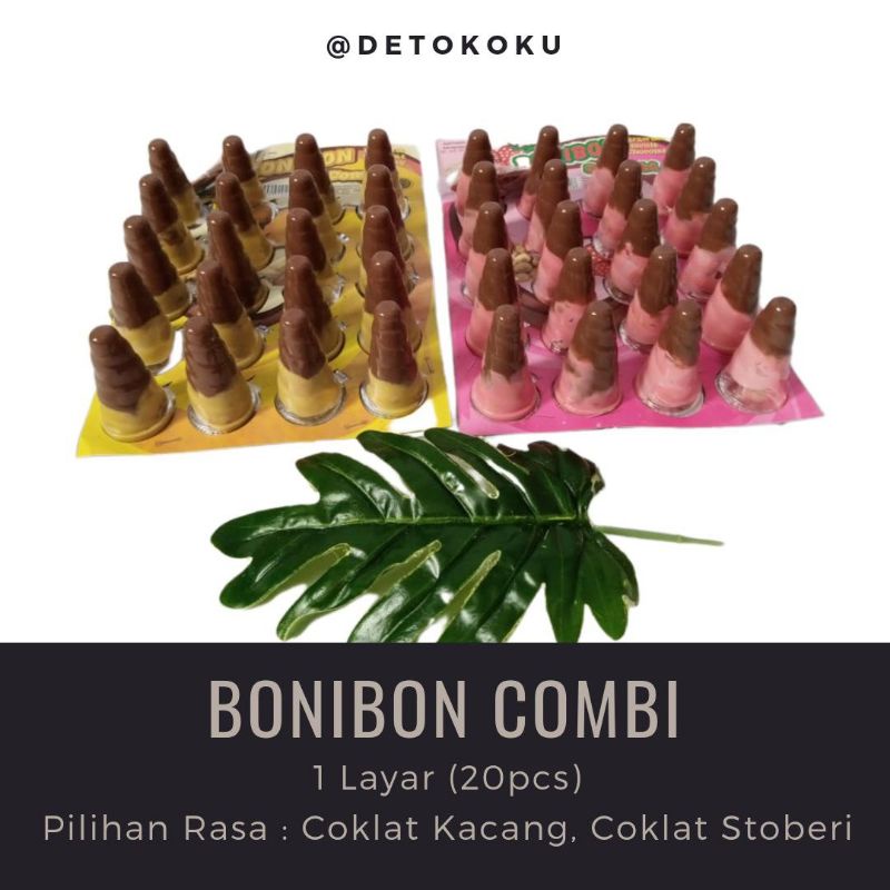

Bonibon Combi [1 Layar] - Coklat Kacang/Coklat Stoberi