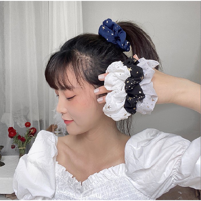 produk bundle scrunchie 1000 pcs souvenir pernikahan nikahan harga lebih murah