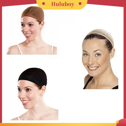 Topi Stocking Rambut Palsu Bahan Mesh Stretch Untuk Aksesoris Kostum