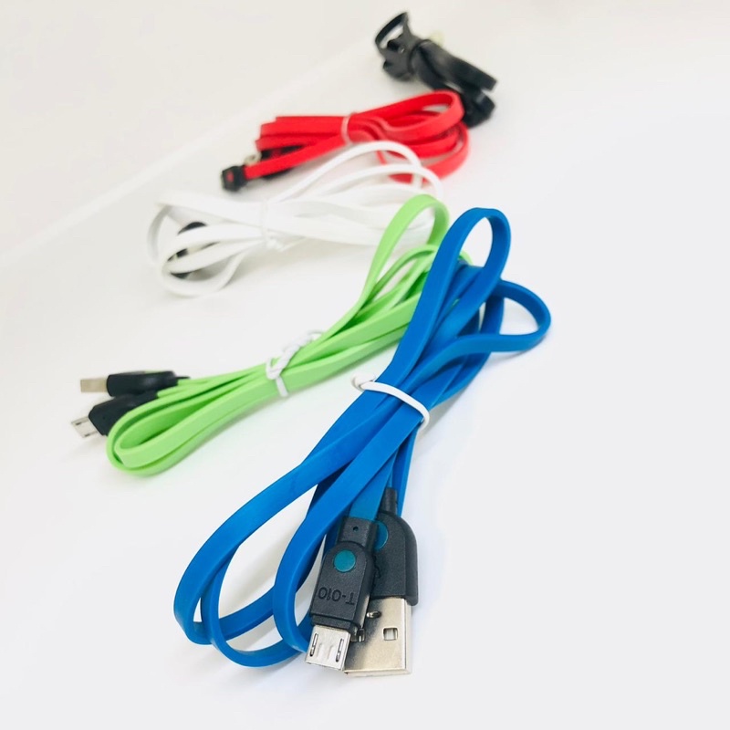 Kabel Data Non Packing Fleco Caby-10 Micro 100cm 2A/Kabel Data Fleco Caby 10 Micro