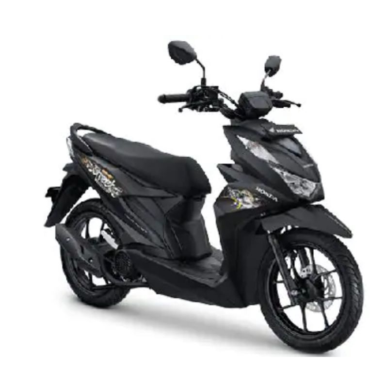 striping honda beat fi sporty 2021 street hitam stiker list motor standar kualitas termurah