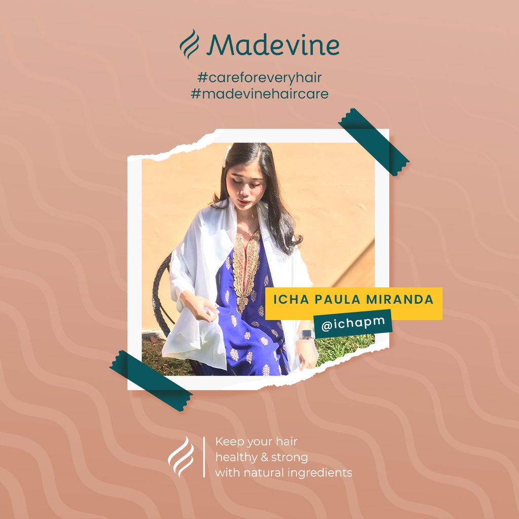 MADE VINE Penumbuh Rambut Botak - HAIR TREATMENT OIL 60ML SUDAH BPOM