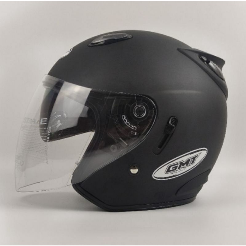 HELM HALF FACE GMT DOUBLE VISOR ORIGINAL HELM CENTRO HELM SNI HELEM HELM ORI BELM PRIA HELM WANITA DEWASA HELM.PROMO.HELM MURAH HELM COWOK HELM CEWEK