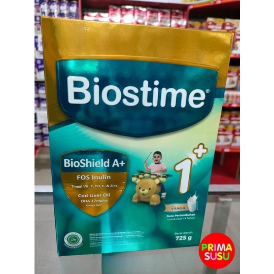 BIOSTIME 1+ 725G VANILA, MADU