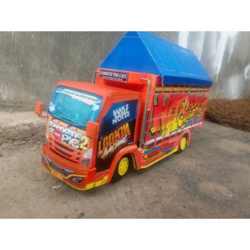 Miniatur truk oleng / Miniatur truk trending topic 2 / miniatur truk trending topik 2 / miniatur tru