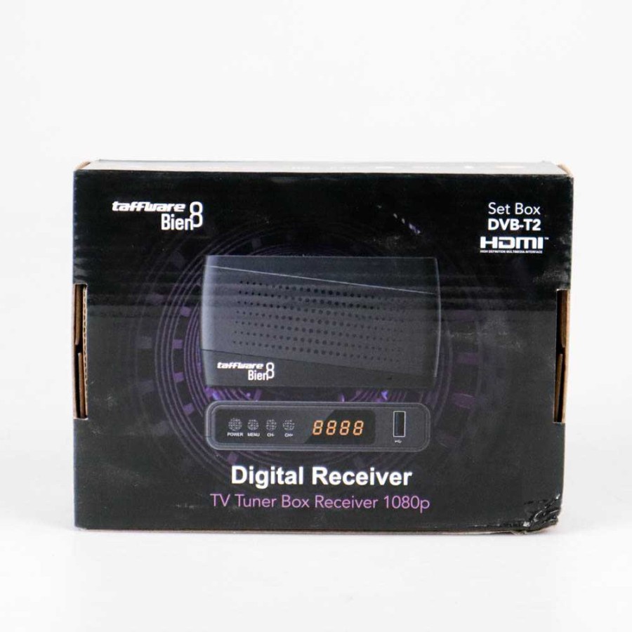 STB Digital Receiver Set top box tv dvb t2 wifi usb digital hdmi setop saluran jaringan tuner box