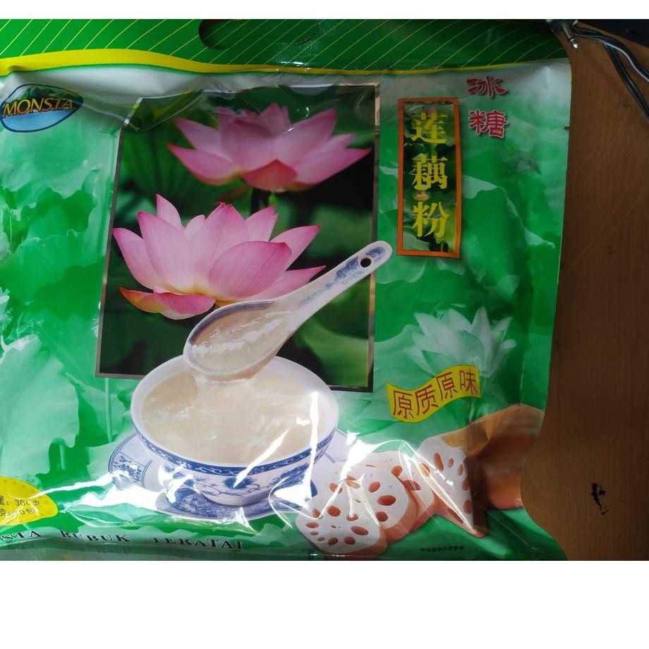 

limited Edition✔️MONSTA BUBUK TERATAI / MINUMAN SERBUK PATI AKAR TERATAI 300 GRAM|KD7