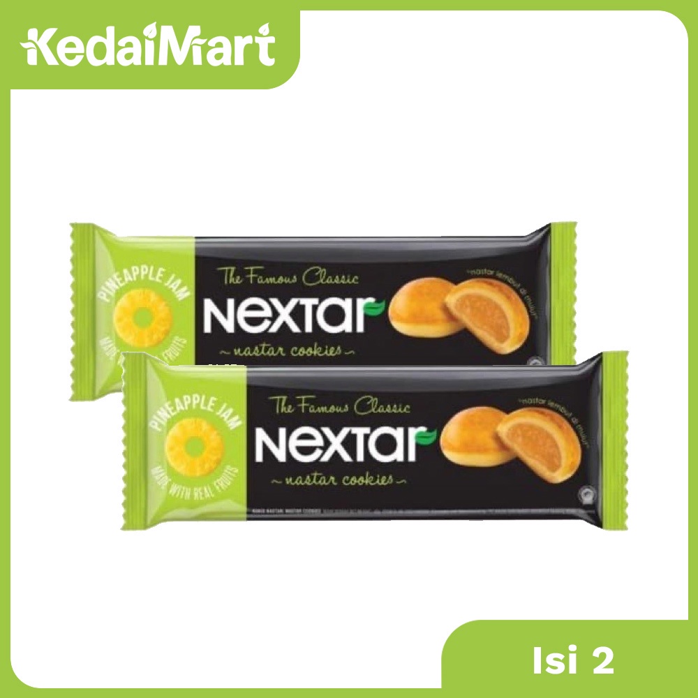 

Nextar Nastar Pineapple Isi 2 x 42 Gram