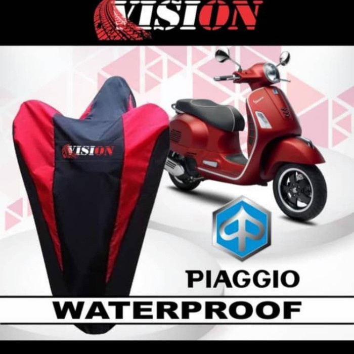 COVER SARUNG PENUTUP BODY MOTOR VESPA PIAGGIO VISION