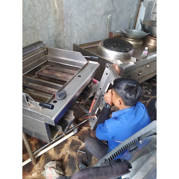 Service Kompor Gas Boiler Laundry,Grill,Ricecooker Gas&Servis Oven Gas