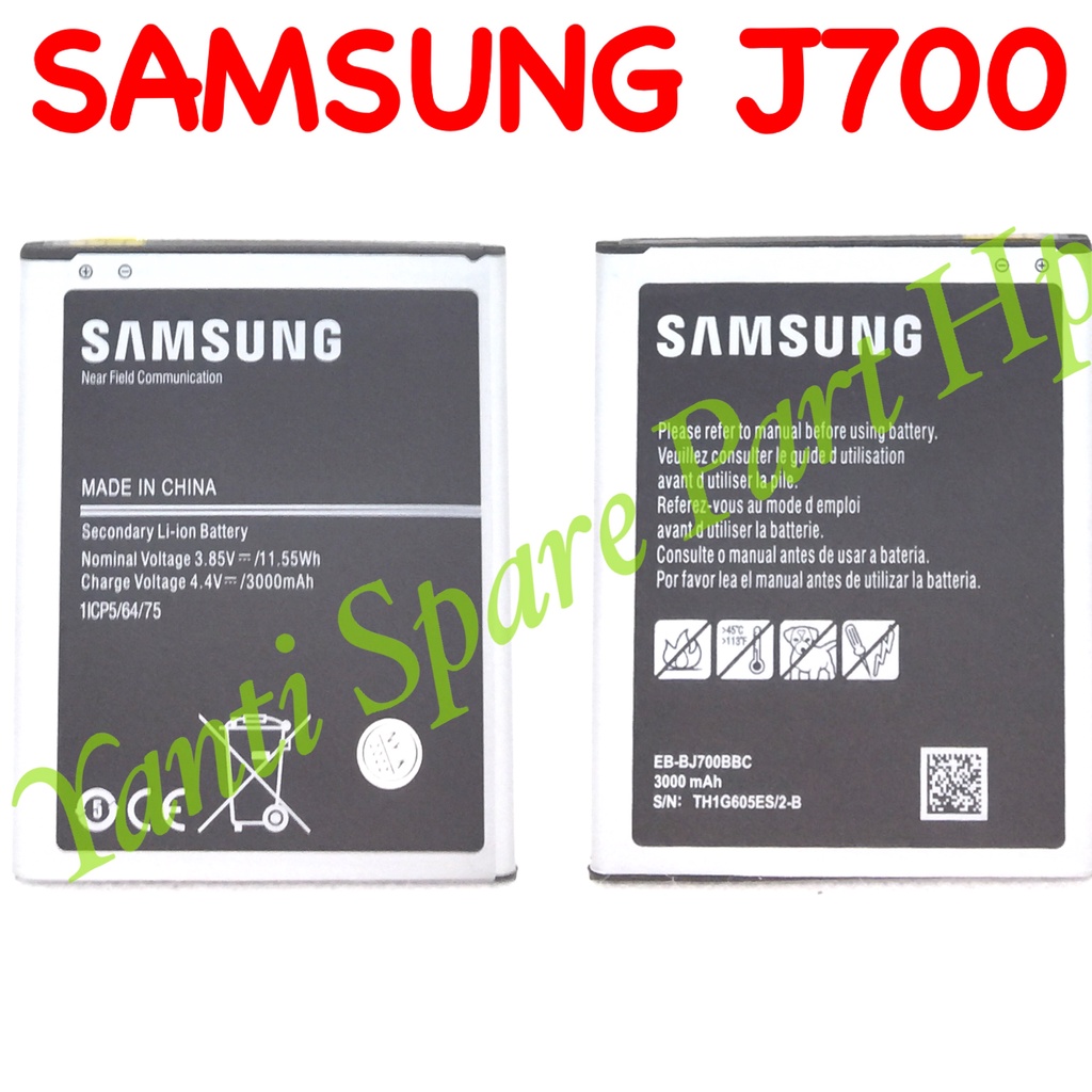 Baterai Samsung J7 2015 J4 J700 Original