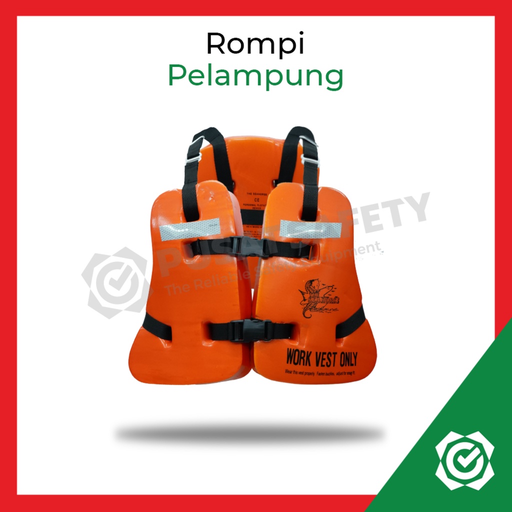 Pelampung Jaket Renang Life Jacket Sea Horse