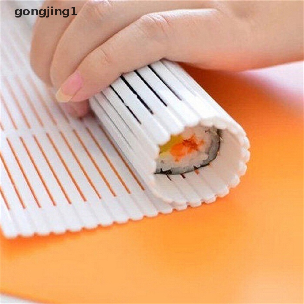 Ggg New Penggulung Sushi Rolling Roller Praktis Bahan Plastik Mat Maker Dapur DIY ID