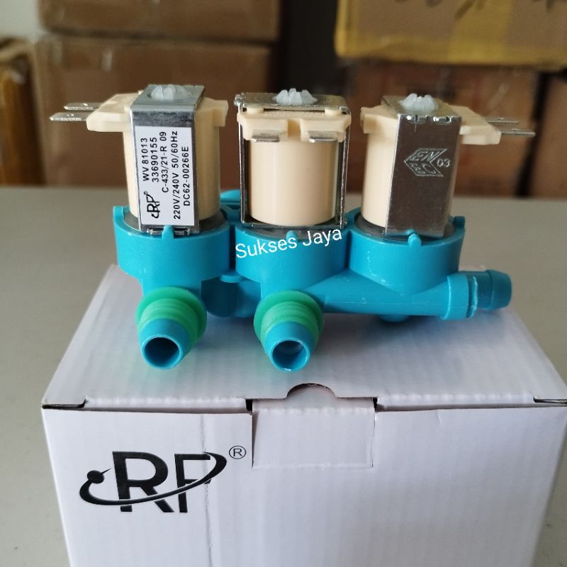 Solenoid Water Inlet Valve Cabang 3 Mesin cuci Samsung