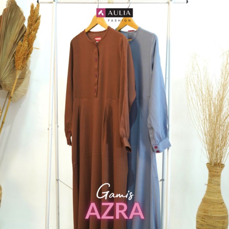 GAMIS GALLERY AULIA FASHION GAMIS  AZRA BLUE GREY