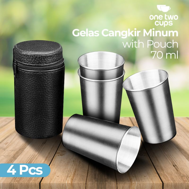 Gelas Outdoor - Gelas Camping - Gelas Stainless
