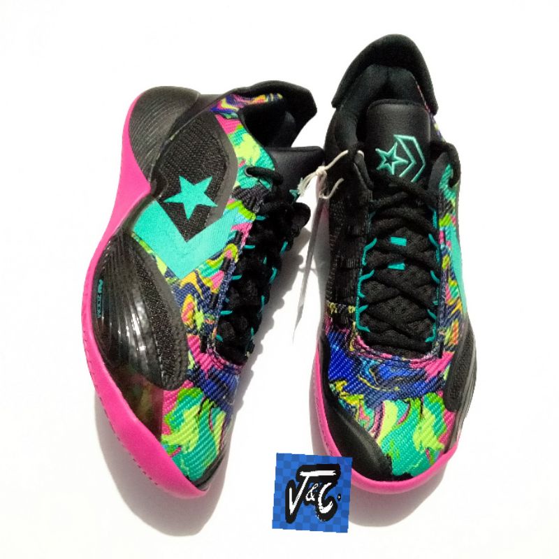 Converse All Star Pro BB Basketball Shift 90s Marble Marbled Ink Print