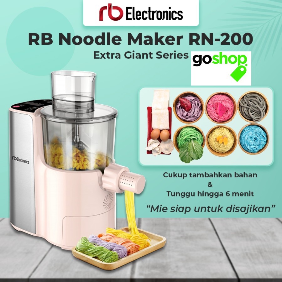 RB Noodle Maker RN-200 Professional - Mesin Mie Otomatis Jumbo